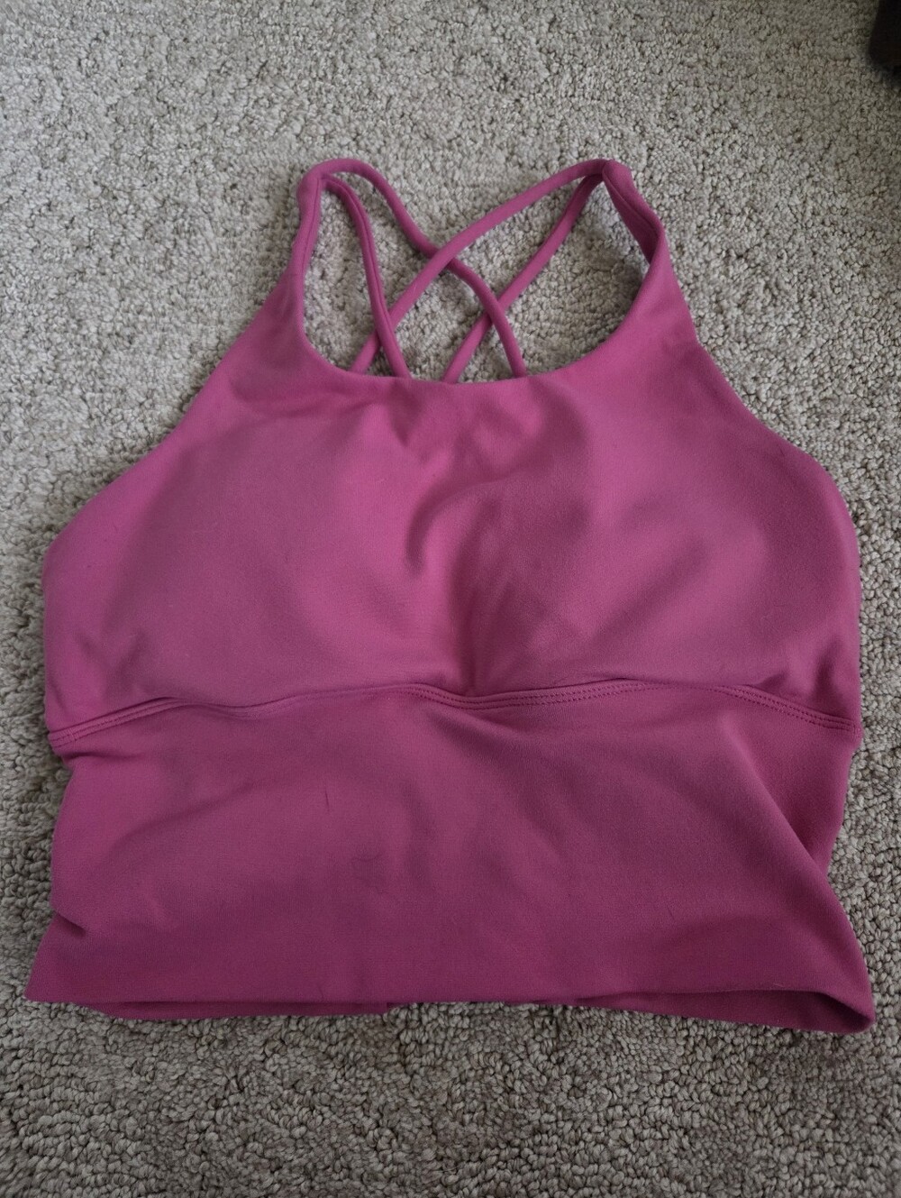 Lavento Longline Sports Bra W/pads Size 4